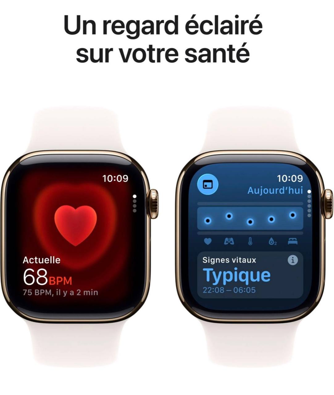Montre intelligente Connectée — Notifications WhatsApp, appels & SMS