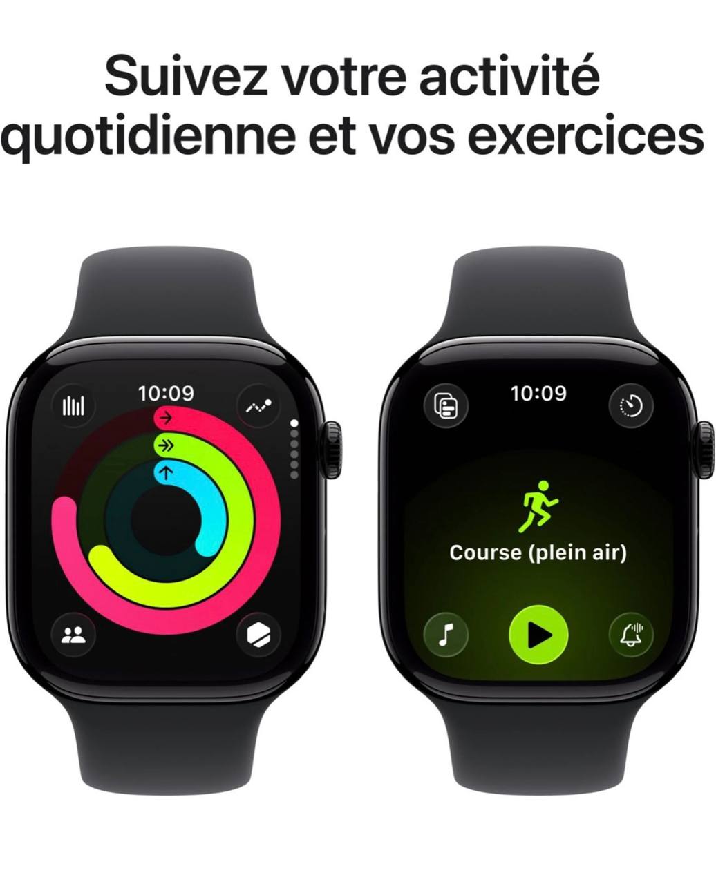 Montre intelligente Connectée — Notifications WhatsApp, appels & SMS